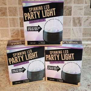 LED Spinning Party Light